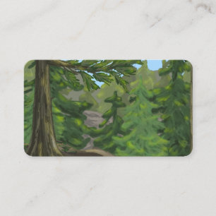 Green Woods Business Card