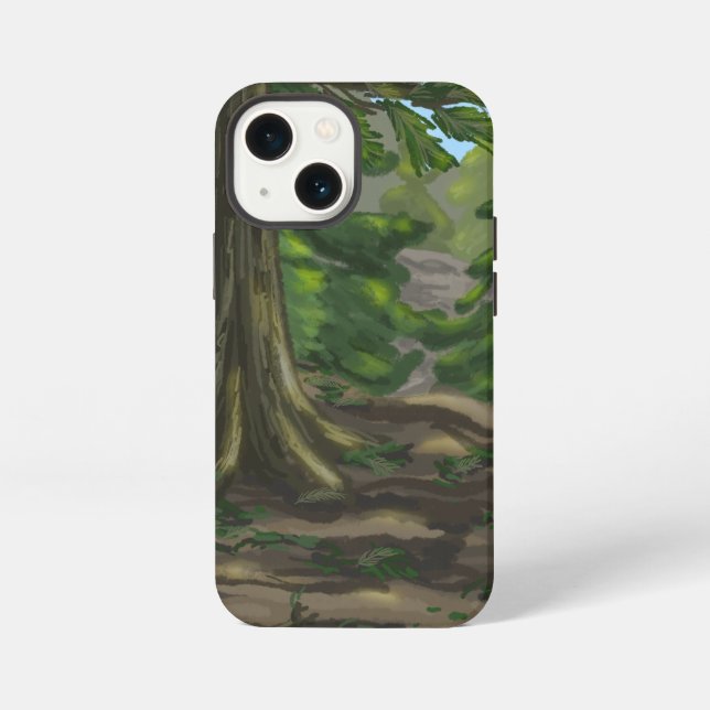 Green Woods iPhone Case (Back)