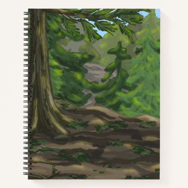 Green Woods Notebook (Front)