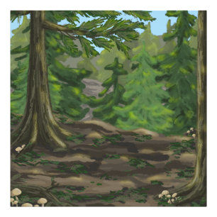 Green Woods Photo Print