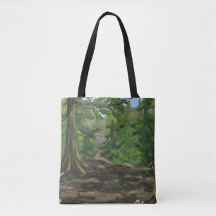 Green Woods Tote Bag