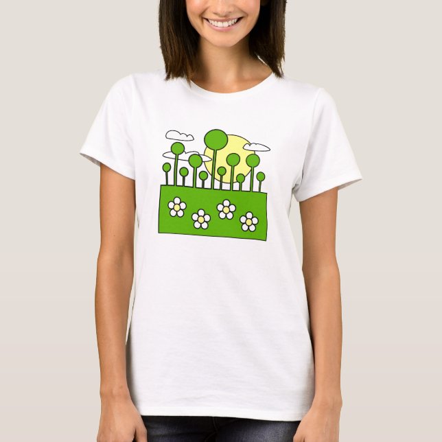 Green World T-Shirt (Front)