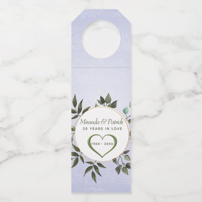 Green Wrath Bottle Tag (Front)