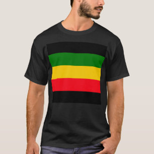 Green Yellow And Red Rasta T-Shirt