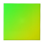green yellow gradient     ceramic tile<br><div class="desc">Ceramic tile with beautiful green yellow gradient background  .Simple and trendy design by Alma Wad . Easy to personalise  it now  with your text /monogram/logo etc .</div>