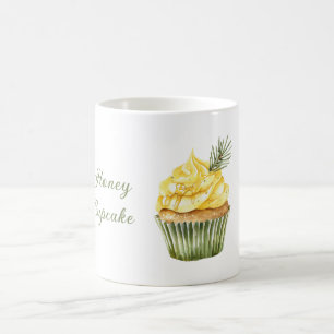 Green Yellow Honey Cupcake Coffee Mug