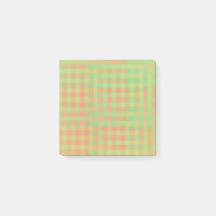 Green Yellow Orange  Post-it Notes