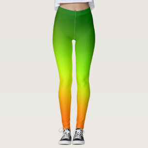 Green yellow orange simple minimal.custom.add your leggings