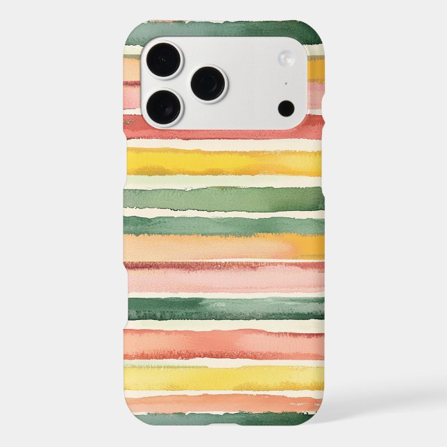 Green Yellow Red Pink Stripes (Back)