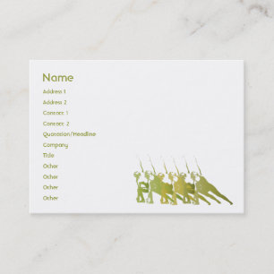 Green Yoga - Chubby Business Card