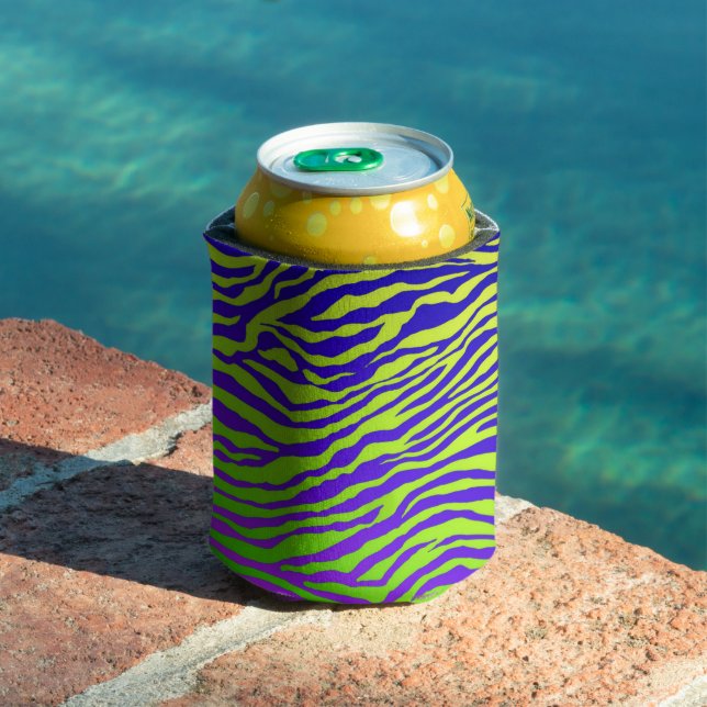 Green Zebra Can Cooler (In Situ Pool)
