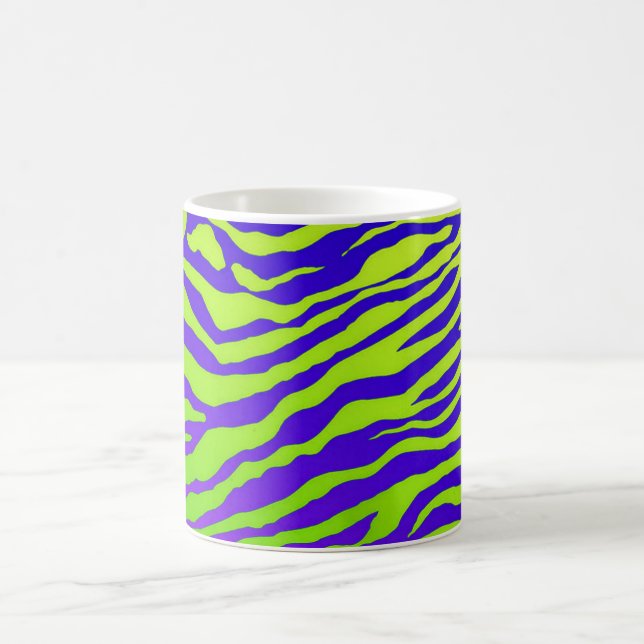 Green Zebra Coffee Mug (Center)