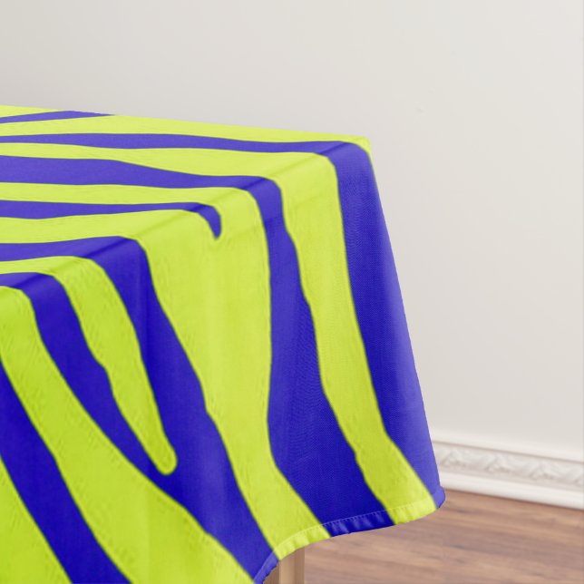 Green Zebra Tablecloth (In Situ)