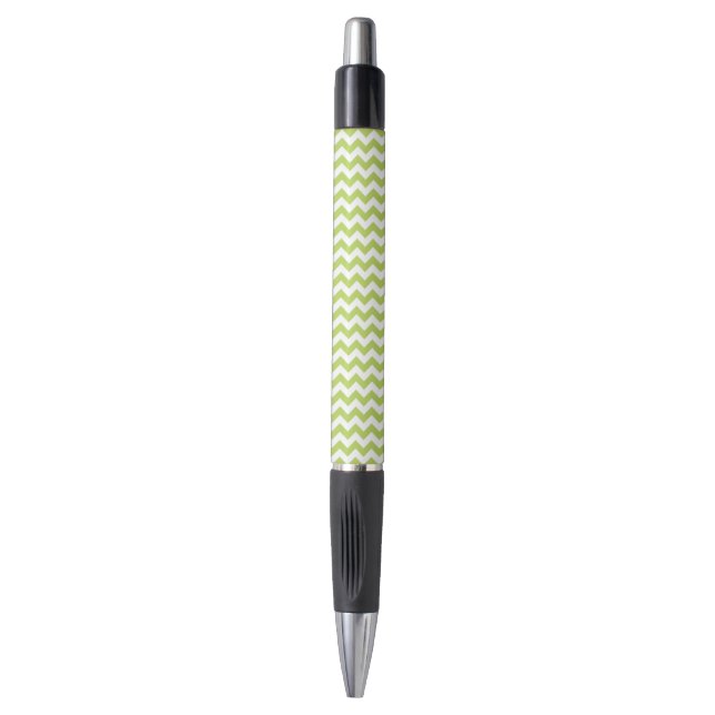Green Zigzag, Green Chevron, Geometric Pattern (Front Vertical)