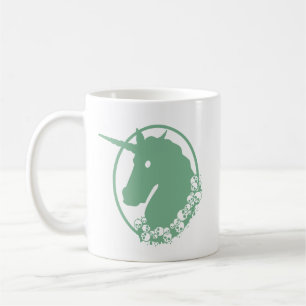Green Zombie Unicorn Coffee Mug