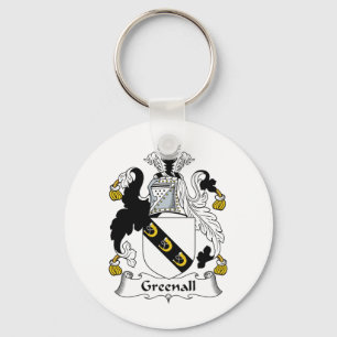 Greenall Family Crest Key Ring