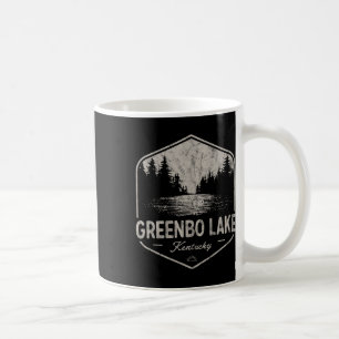 Greenbo Lake Kentucky Outdoors Vintage Coffee Mug
