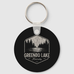 Greenbo Lake Kentucky Outdoors Vintage  Key Ring