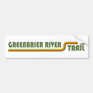Greenbrier River Trail Bumper Sticker