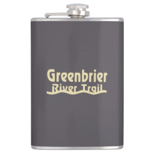 Greenbrier River Trail Hip Flask