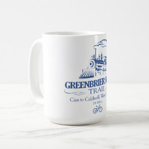 Greenbrier River Trail (RT) Coffee Mug