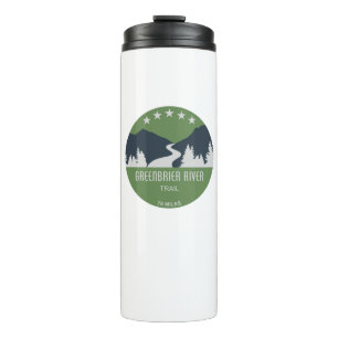 Greenbrier River Trail Thermal Tumbler
