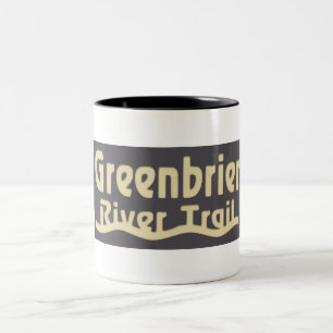 Greenbrier River Trail Two-Tone Coffee Mug