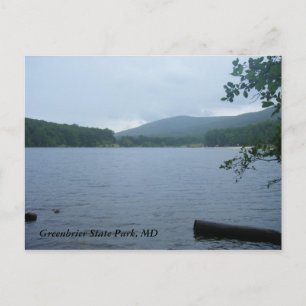 Greenbrier State Park, MD Postcard