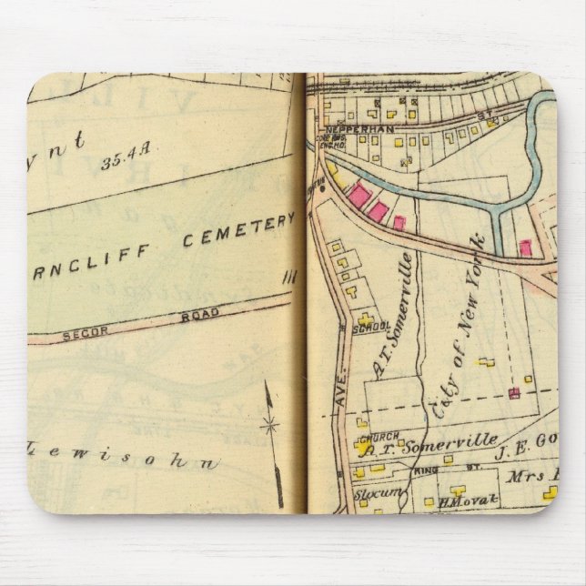 Greenburg, New York 3 Mouse Pad (Front)