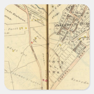 Greenburg, New York 3 Square Sticker