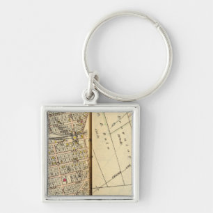 Greenburg, New York 4 Key Ring