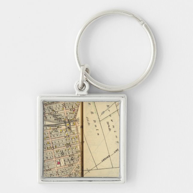 Greenburg, New York 4 Key Ring (Front)