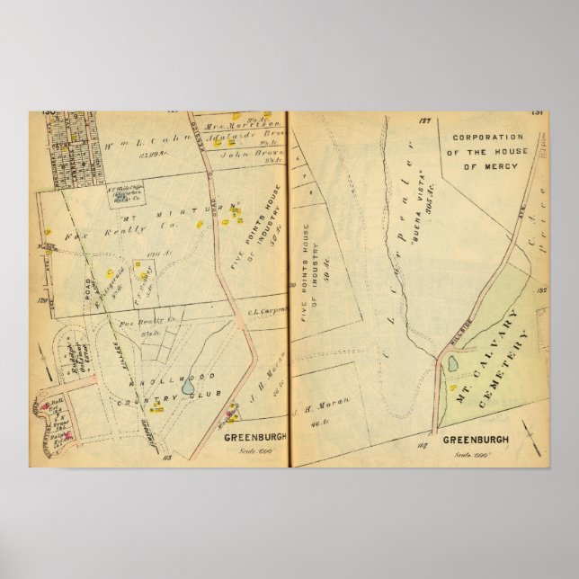 Greenburg, New York 8 Poster (Front)