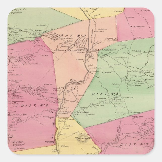 Greenburgh, Town Square Sticker (Front)