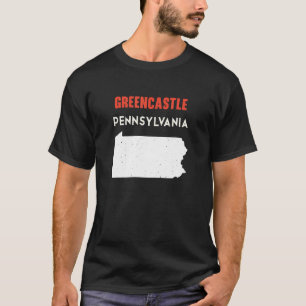 Greencastle Pennsylvania USA State America Travel T-Shirt