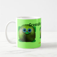 Greendle the Cuddly Wuzzy-Butt Drinking Mug
