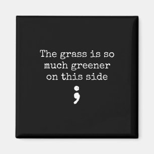 Greener Gr Suicide Prevention Awareness Semicolon Magnet