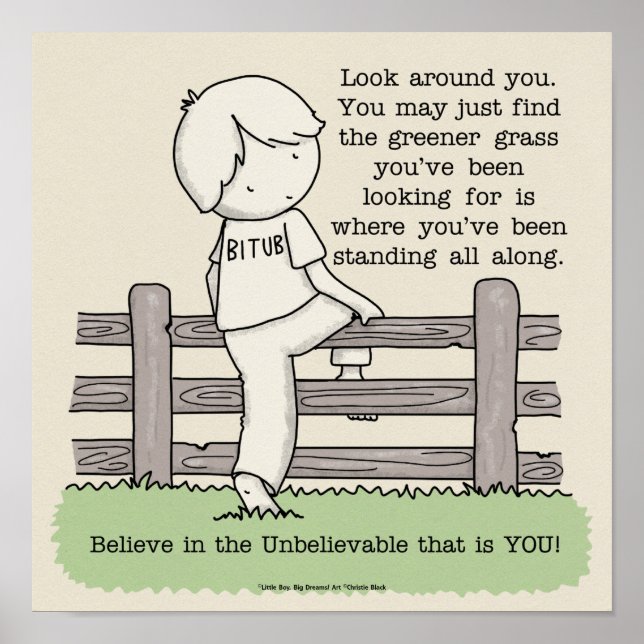 Greener Grass Poster (Front)