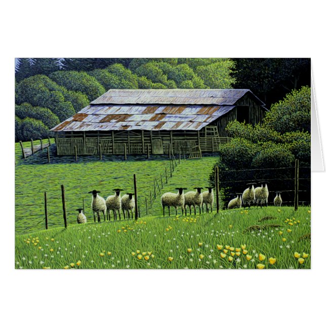 Greener Pastures Card (Front Horizontal)