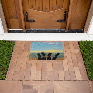 Greener pastures Spiral Photo Notebook Doormat