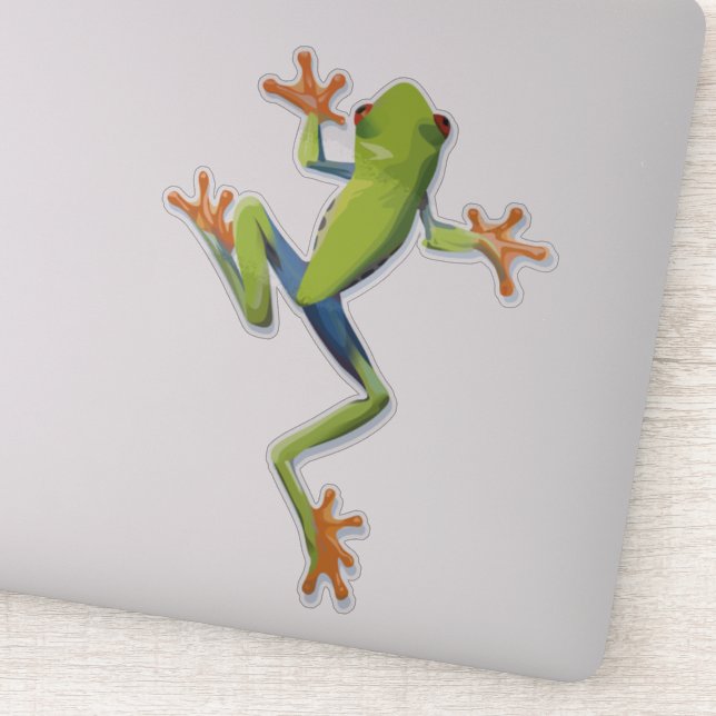 Greenery Amphibian Tree-Frog (Detail)
