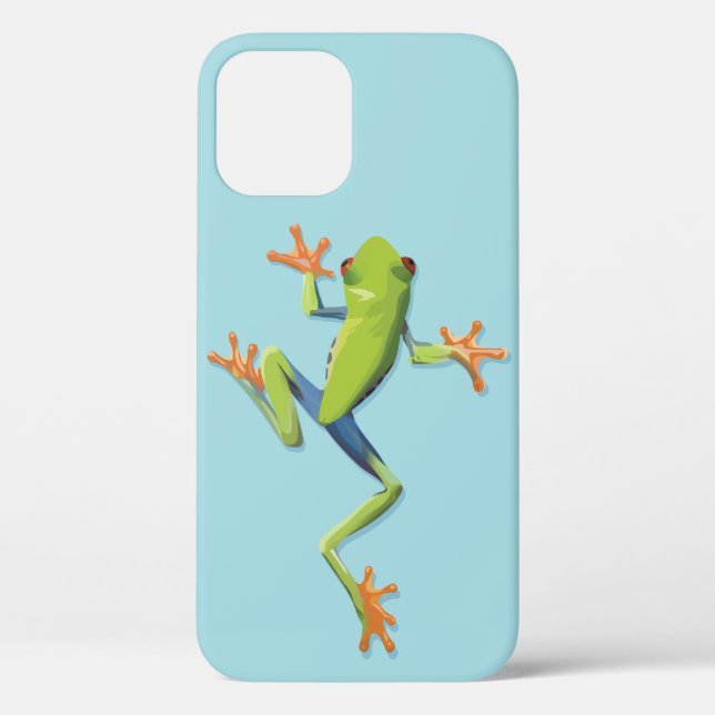 Greenery Amphibian Tree-Frog   Case-Mate iPhone Case (Back)