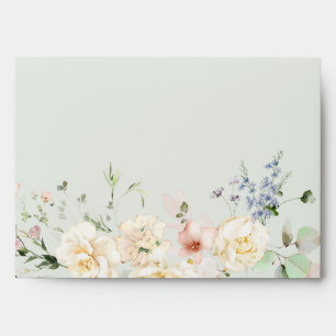 Greenery Bear Gender Neutral Green Baby Shower Env Envelope