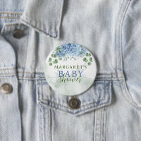 Greenery Blue hydrangea Its a Boy Baby Shower