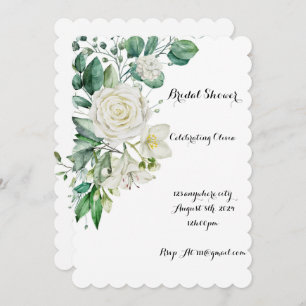 GREENERY BRIDAL SHOWER INVITATION