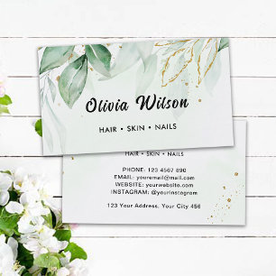Greenery Business Card