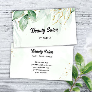 Greenery Business Card