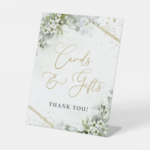 Greenery Cards and Gifts Party Sign