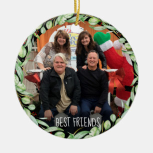 Greenery Ceramic Ornament