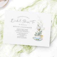 Greenery Elegant Bridal Shower Tea